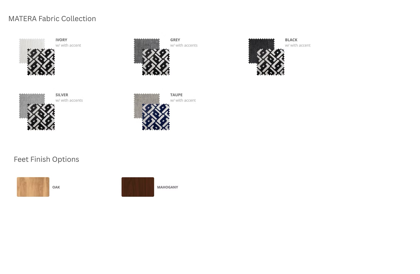 Jameson Sofa fabric collection